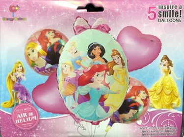 Buquet Princesas Disney x 5 pcs.