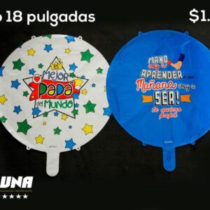 GLOBO DE 18 PULGADAS feliz dia papa
